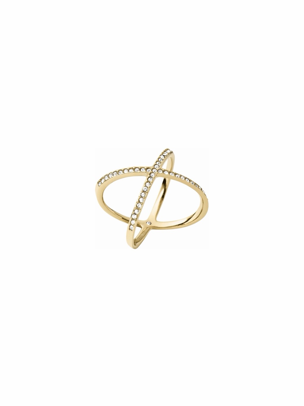 Michael Kors Women's Pave X Ring